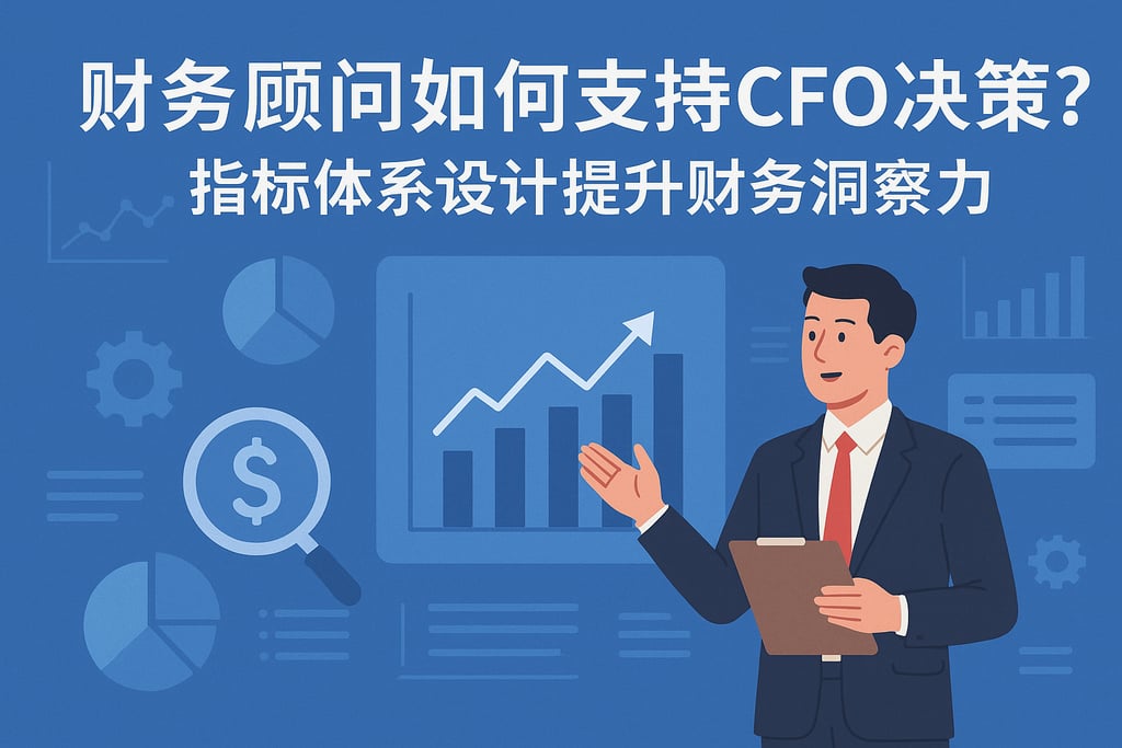 财务顾问如何支持CFO决策？指标体系设计提升财务洞察力