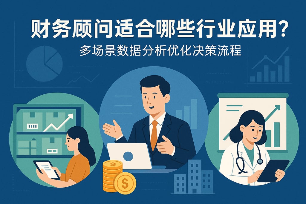 财务顾问适合哪些行业应用？多场景数据分析优化决策流程