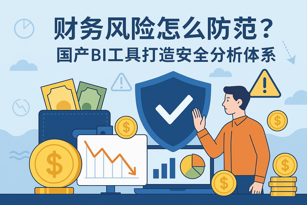 财务风险怎么防范？国产BI工具打造安全分析体系