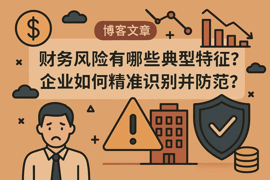 财务风险有哪些典型特征？企业如何精准识别并防范？