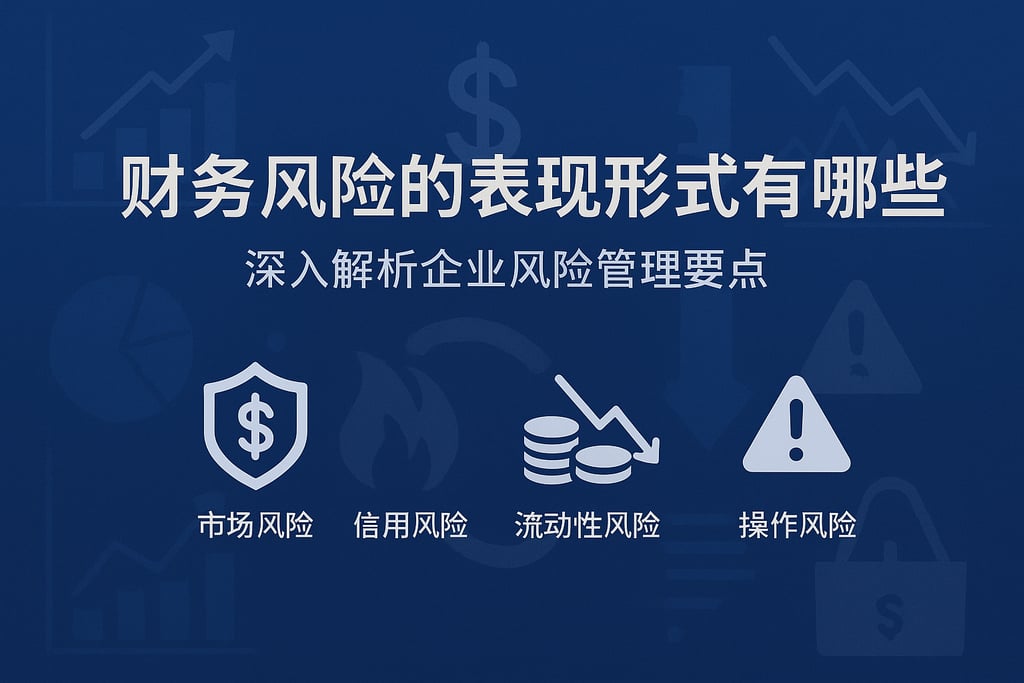 财务风险的表现形式有哪些？深入解析企业风险管理要点。