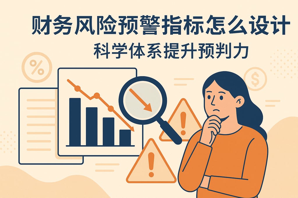 财务风险预警指标怎么设计？科学体系提升预判力