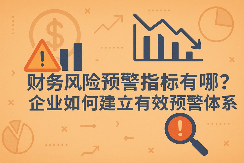 财务风险预警指标有哪些？企业如何建立有效预警体系