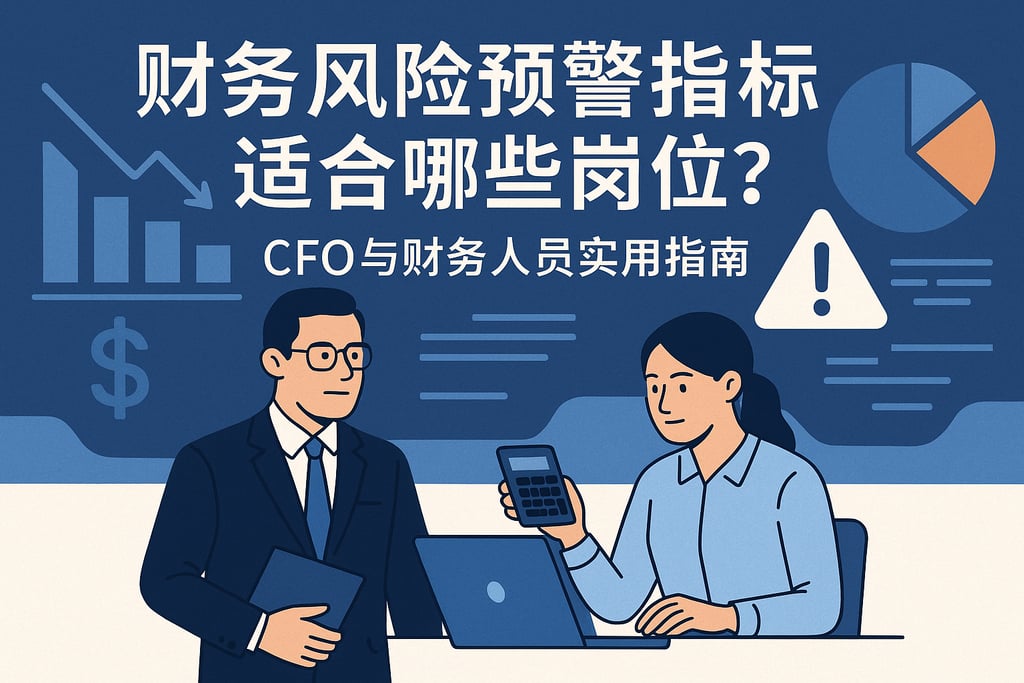 财务风险预警指标适合哪些岗位？CFO与财务人员实用指南