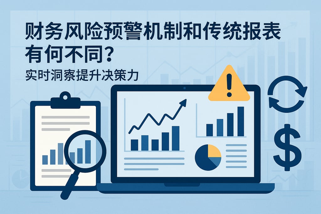 财务风险预警机制和传统报表有何不同？实时洞察提升决策力