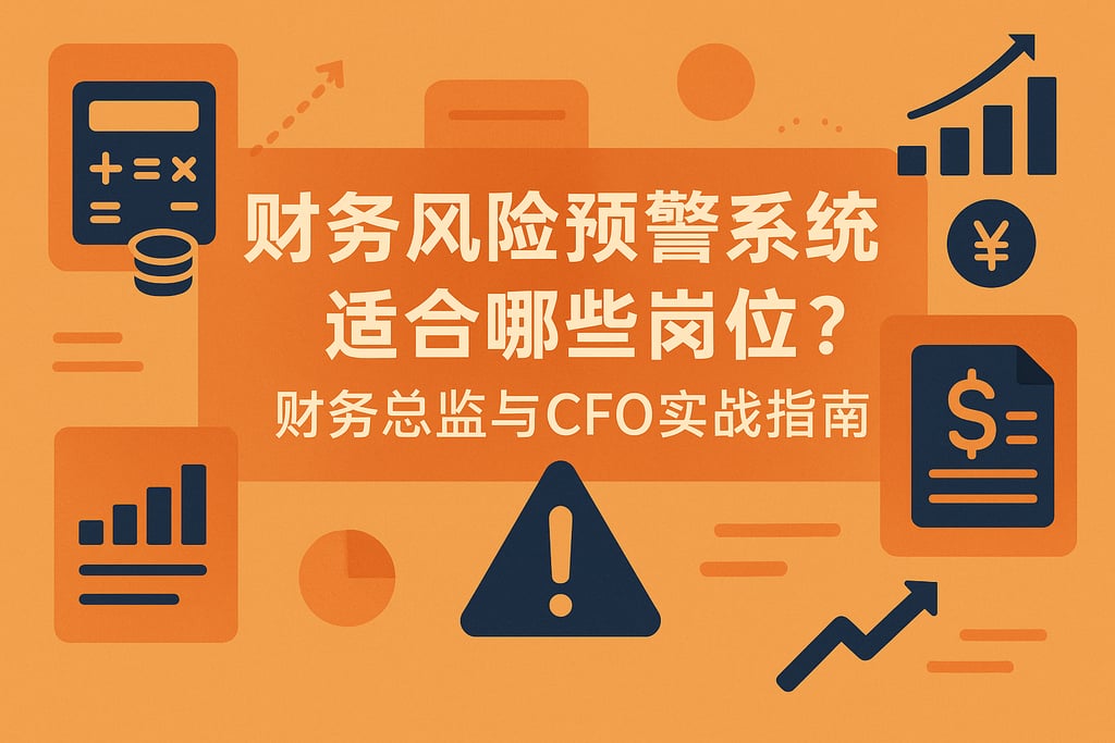财务风险预警系统适合哪些岗位？财务总监与CFO实战指南