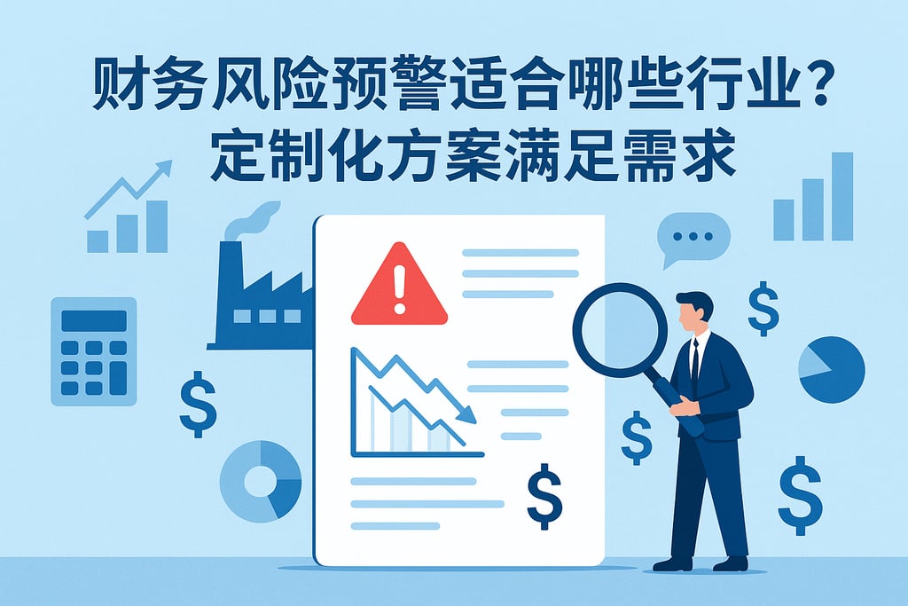 财务风险预警适合哪些行业？定制化方案满足需求