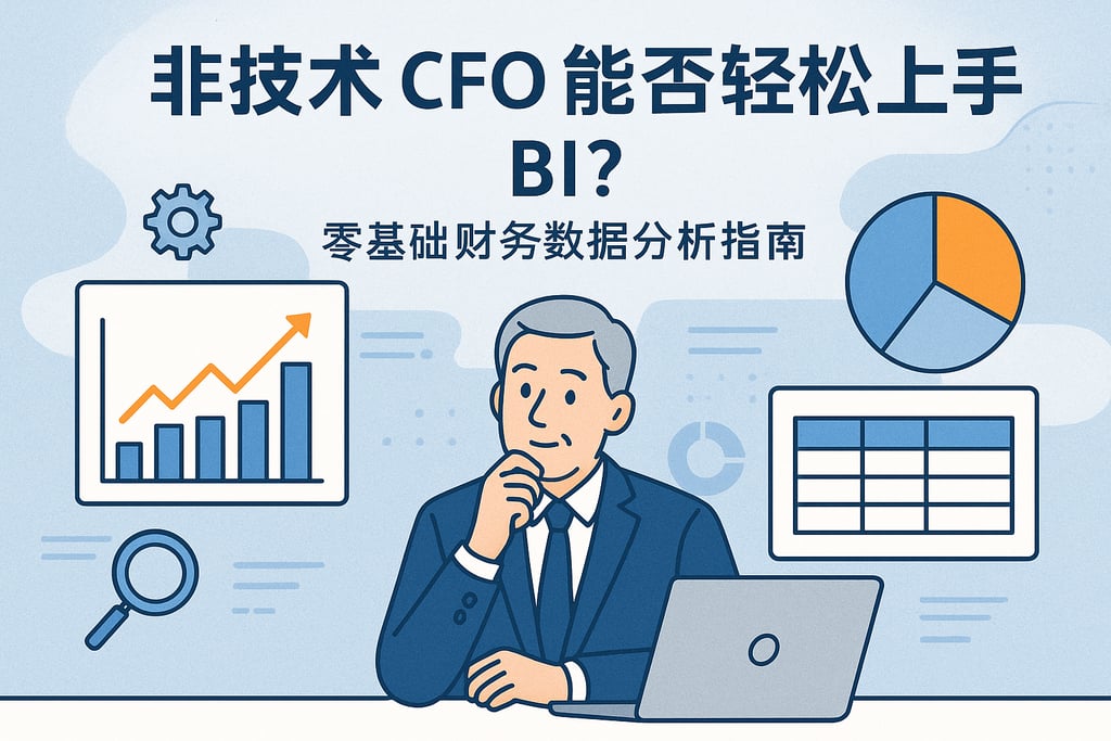 非技术CFO能否轻松上手BI？零基础财务数据分析指南