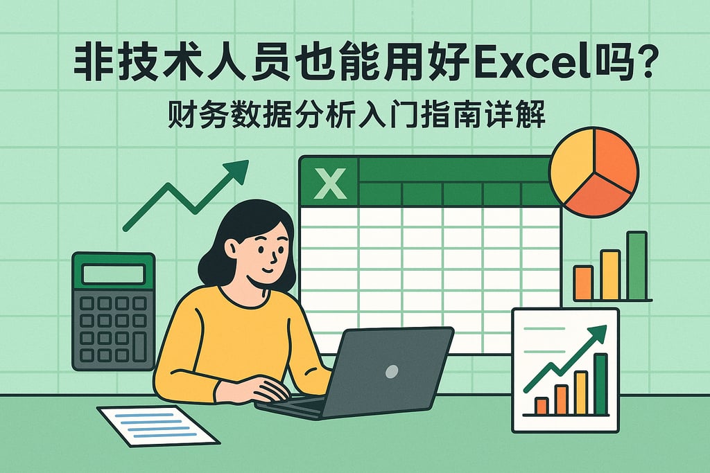 非技术人员也能用好Excel吗？财务数据分析入门指南详解