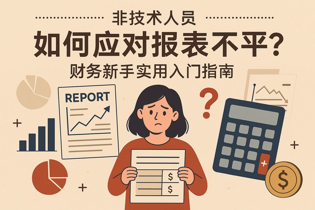 非技术人员如何应对报表不平？财务新手实用入门指南