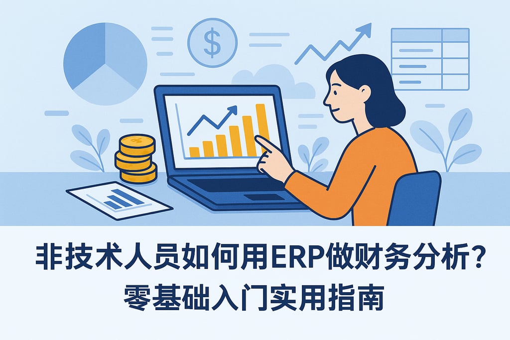 非技术人员如何用ERP做财务分析？零基础入门实用指南