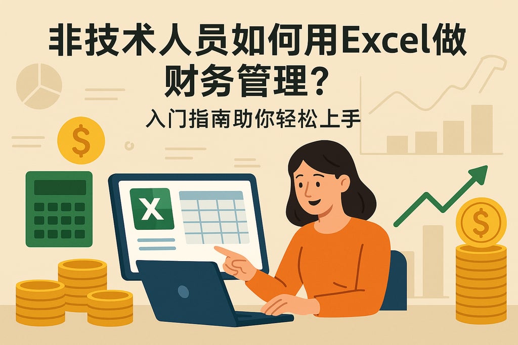 非技术人员如何用Excel做财务管理？入门指南助你轻松上手
