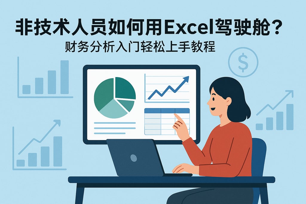非技术人员如何用Excel驾驶舱？财务分析入门轻松上手教程