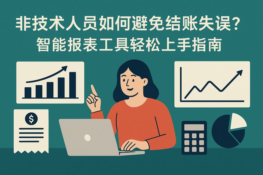 非技术人员如何避免结账失误？智能报表工具轻松上手指南