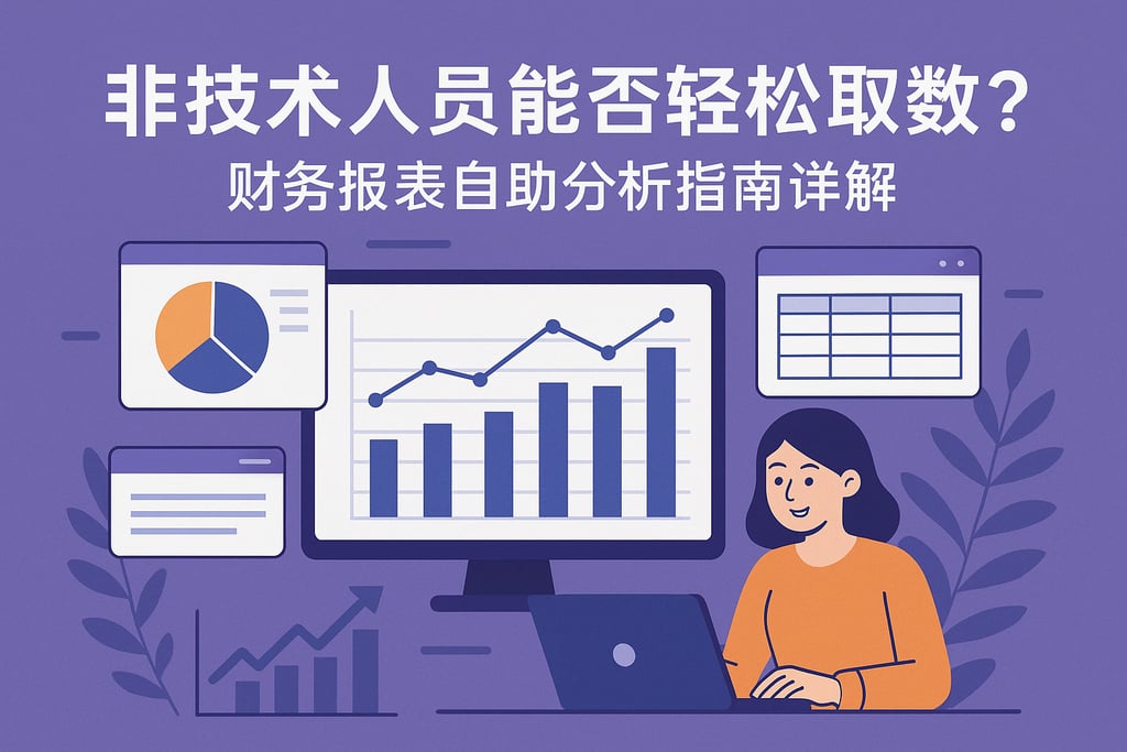 非技术人员能否轻松取数？财务报表自助分析指南详解