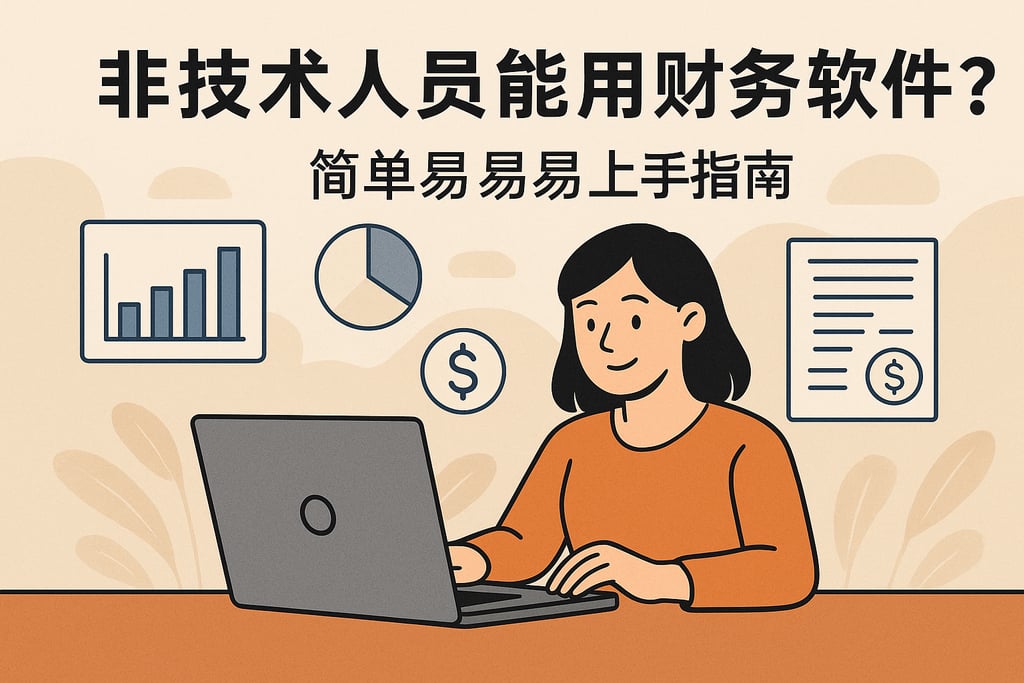 非技术人员能用财务软件吗？操作简单易上手指南