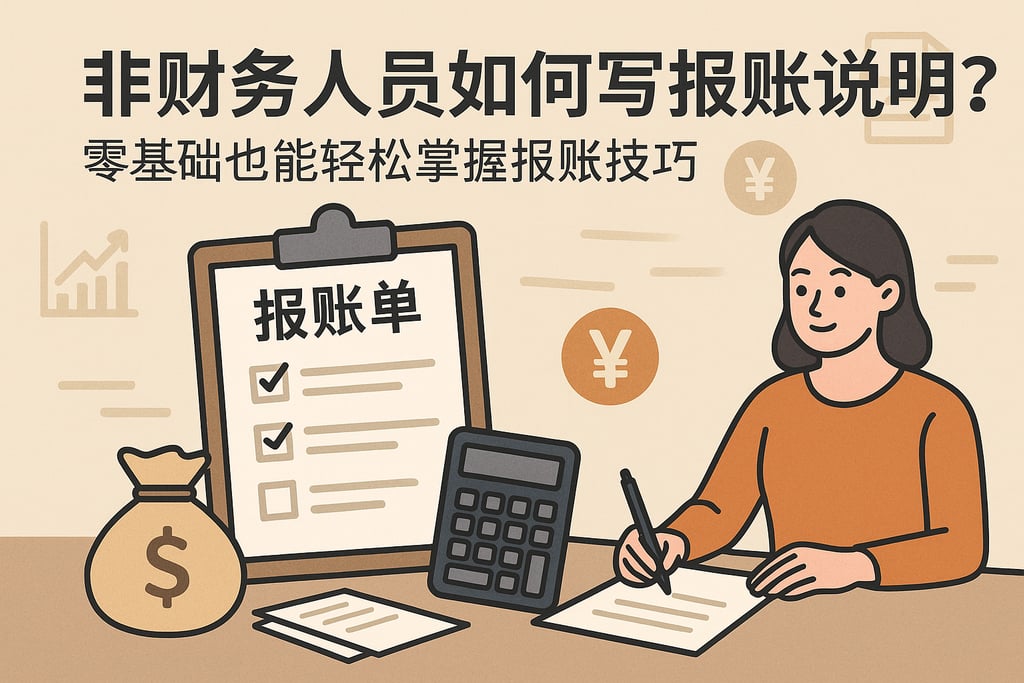 非财务人员如何写报账说明？零基础也能轻松掌握报账技巧