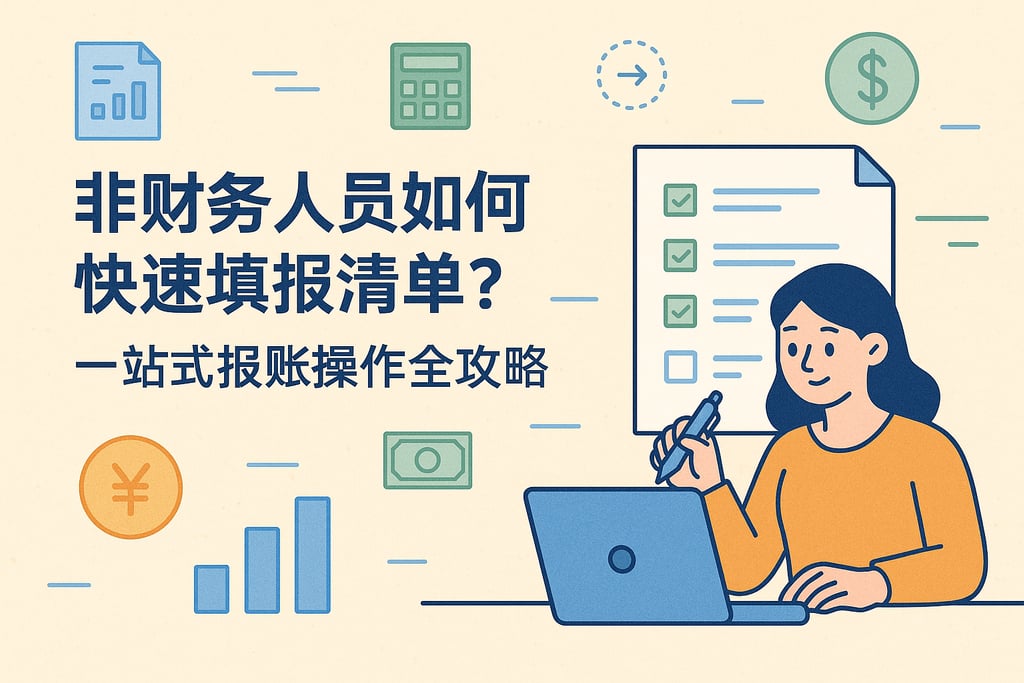 非财务人员如何快速填报清单？一站式报账操作全攻略