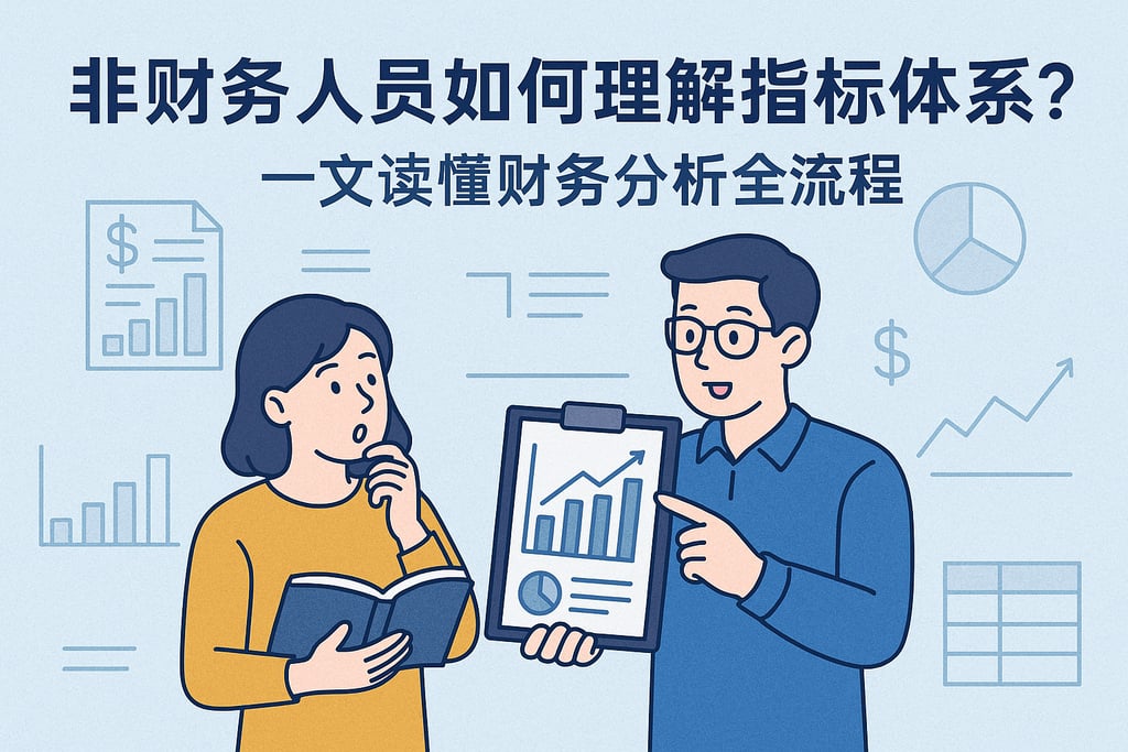 非财务人员如何理解指标体系？一文读懂财务分析全流程