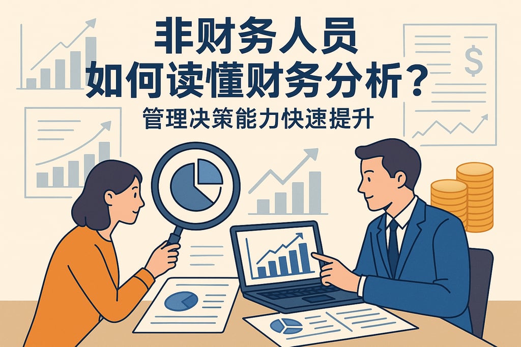 非财务人员如何读懂财务分析？管理决策能力快速提升