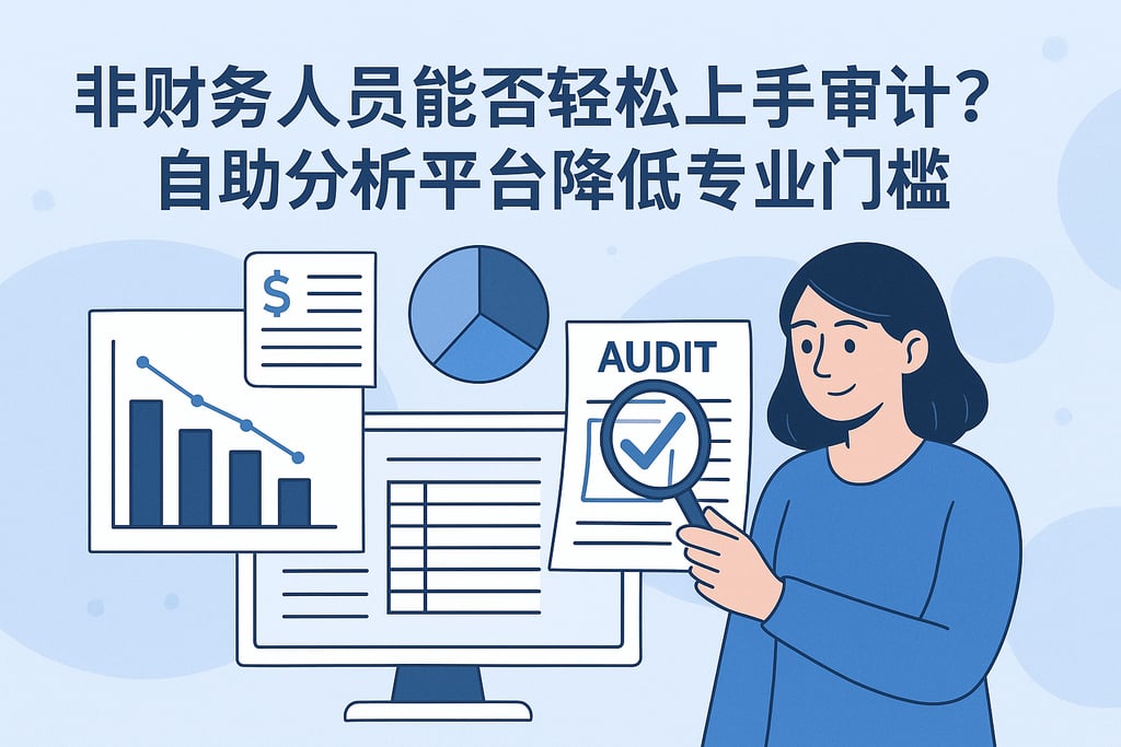 非财务人员能否轻松上手审计？自助分析平台降低专业门槛