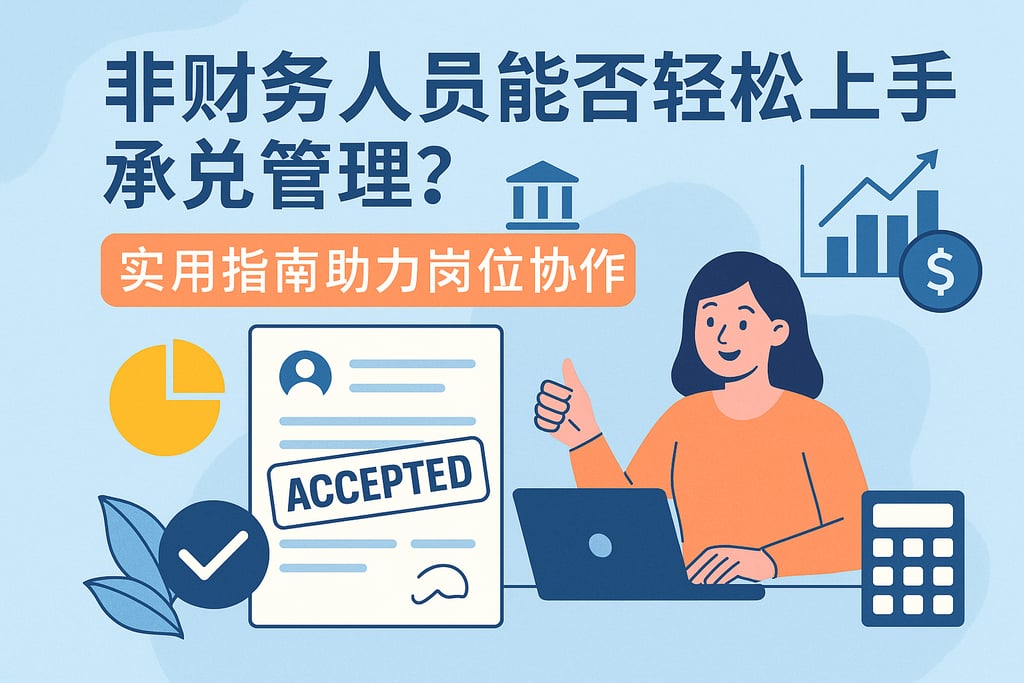 非财务人员能否轻松上手承兑管理？实用指南助力岗位协作