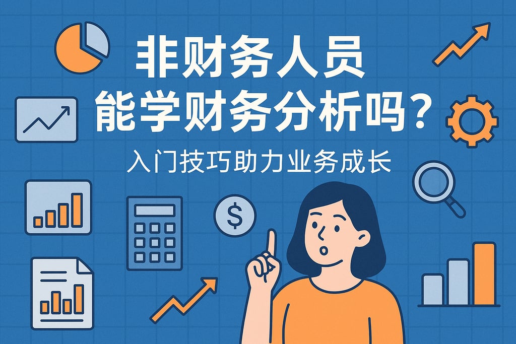 非财务人员能学财务分析吗？入门技巧助力业务成长