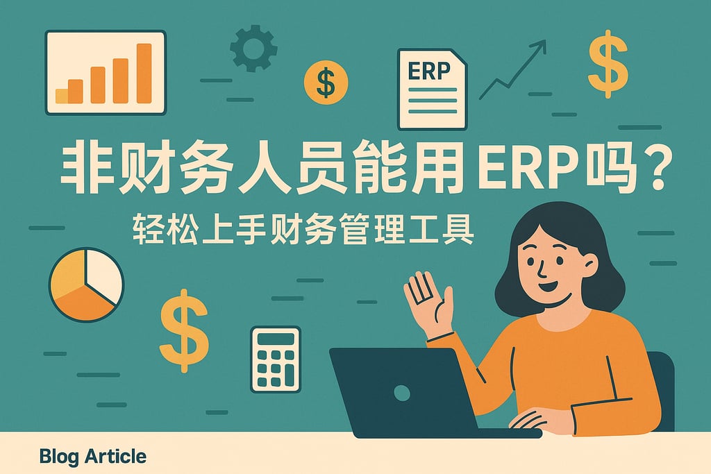 非财务人员能用erp吗？轻松上手财务管理工具