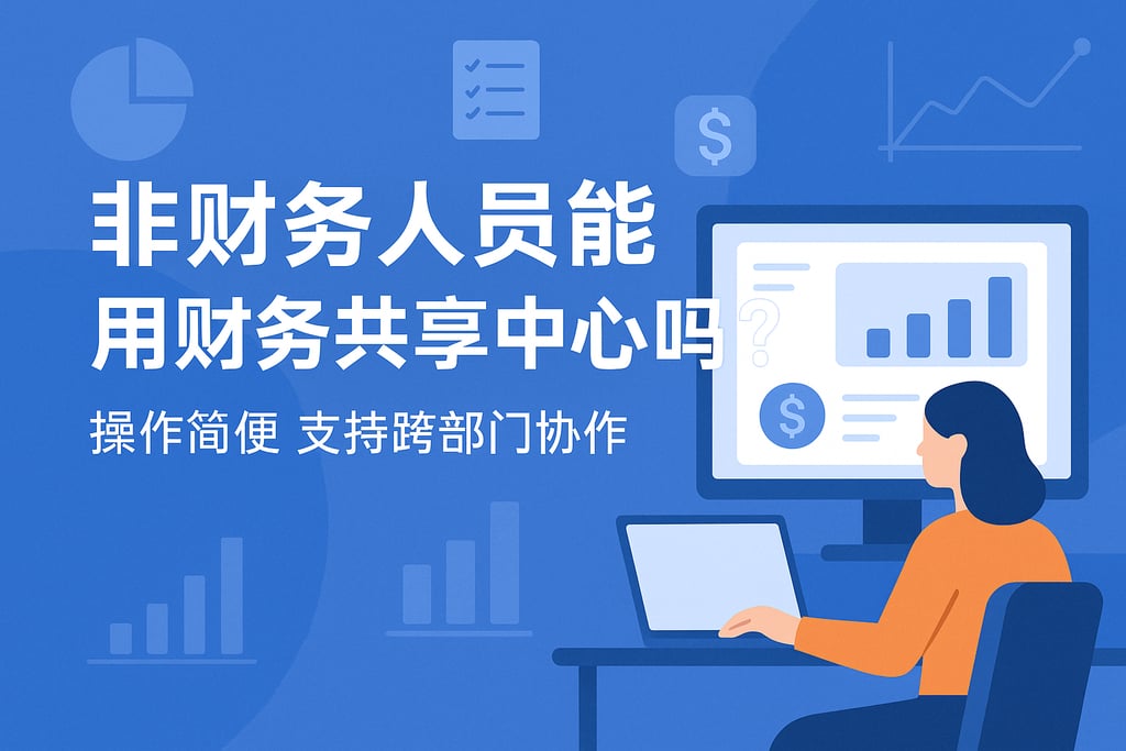 非财务人员能用财务共享中心吗？操作简便支持跨部门协作