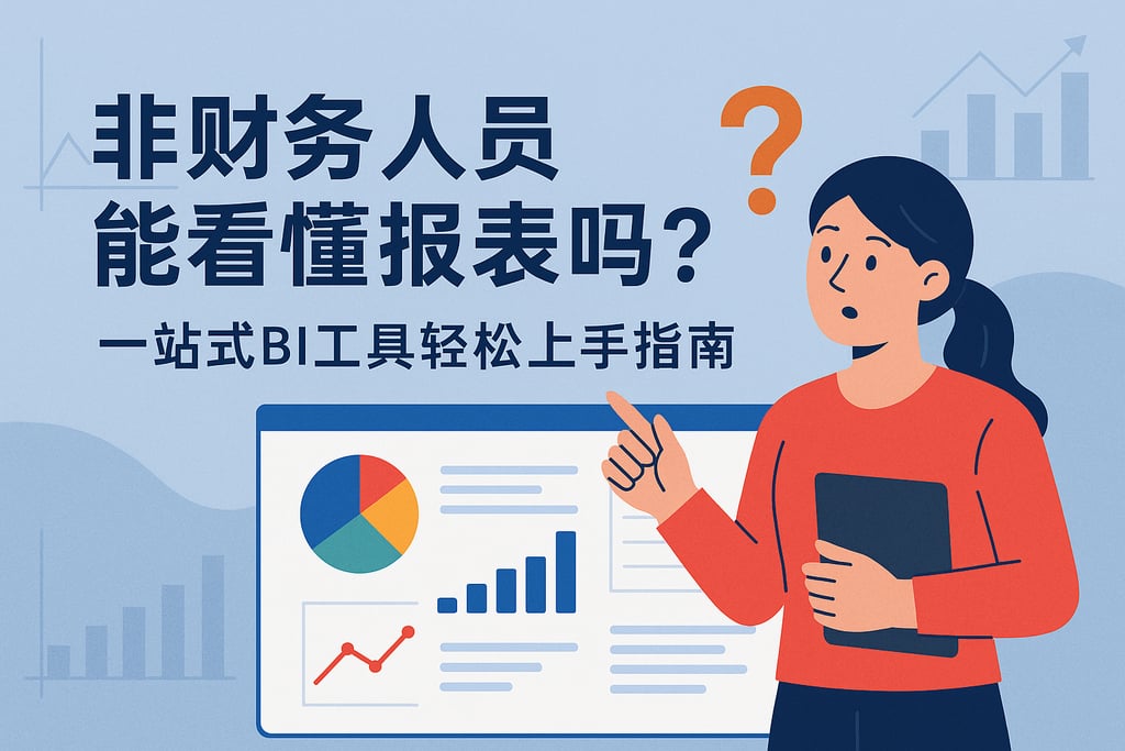 非财务人员能看懂报表吗？一站式BI工具轻松上手指南