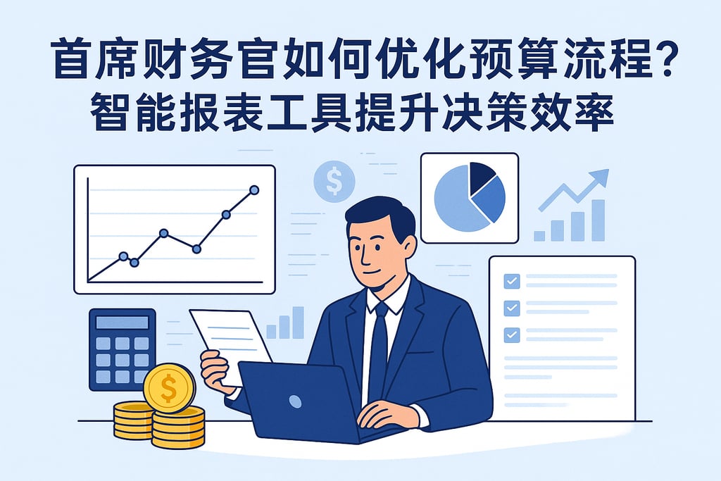 首席财务官如何优化预算流程？智能报表工具提升决策效率