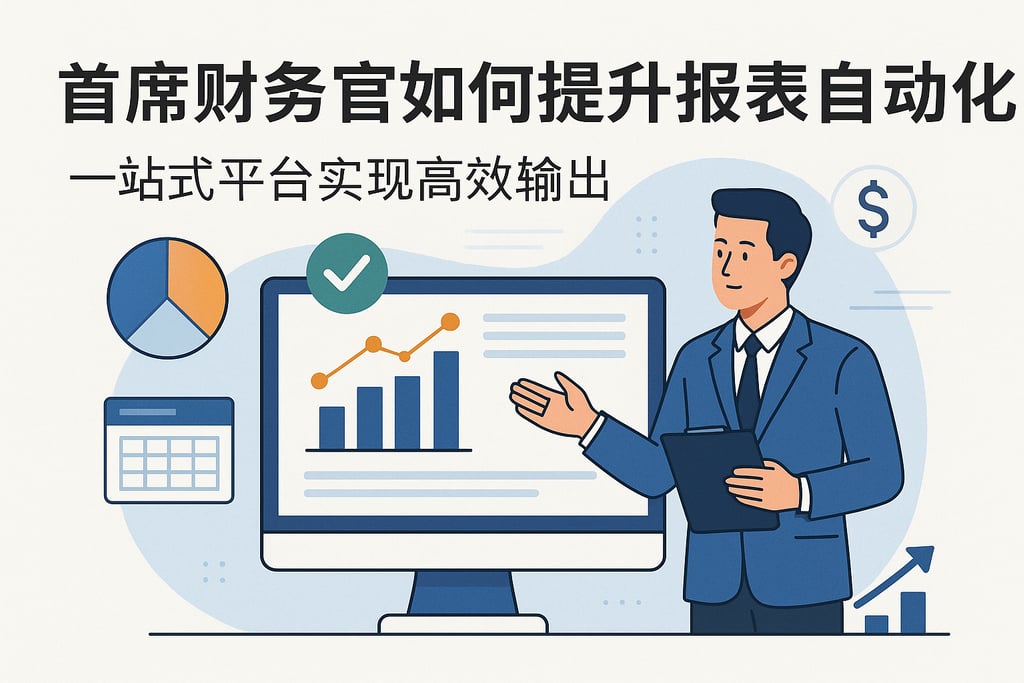 首席财务官如何提升报表自动化？一站式平台实现高效输出