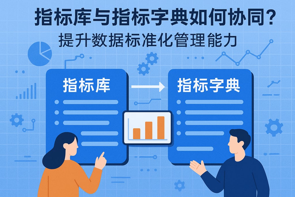 指标库与指标字典如何协同?提升数据标准化管理能力 | 帆软数字化转型知识库