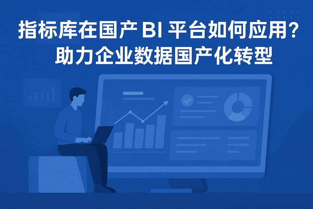 指标库在国产BI平台如何应用?助力企业数据国产化转型 | 帆软数字化转型知识库