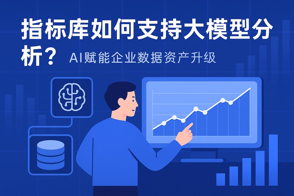 指标库如何支持大模型分析?AI赋能企业数据资产升级 | 帆软数字化转型知识库