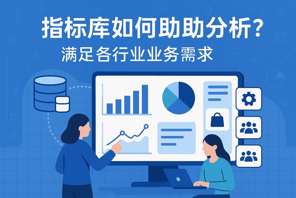 指标库如何支持自助分析?满足各行业业务需求 | 帆软数字化转型知识库