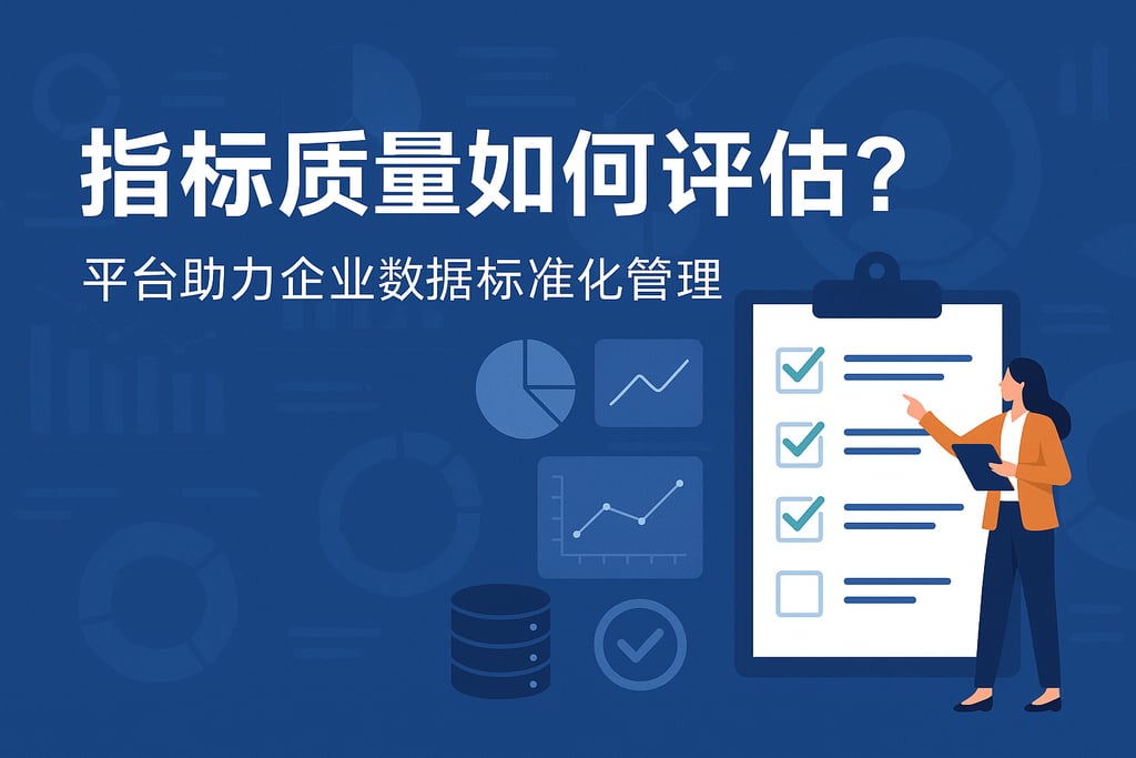 指标质量如何评估？平台助力企业数据标准化管理 | 帆软数字化转型知识库