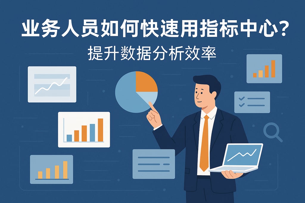 业务人员如何快速用指标中心？提升数据分析效率