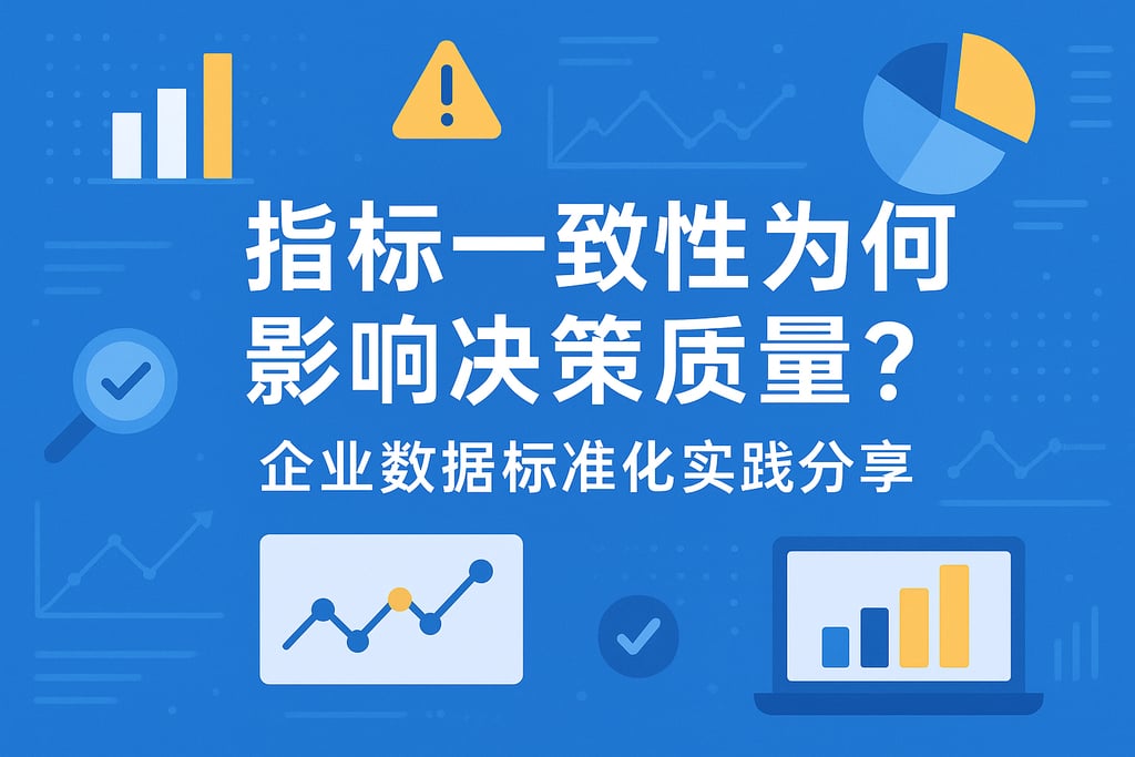 指标一致性为何影响决策质量？企业数据标准化实践分享