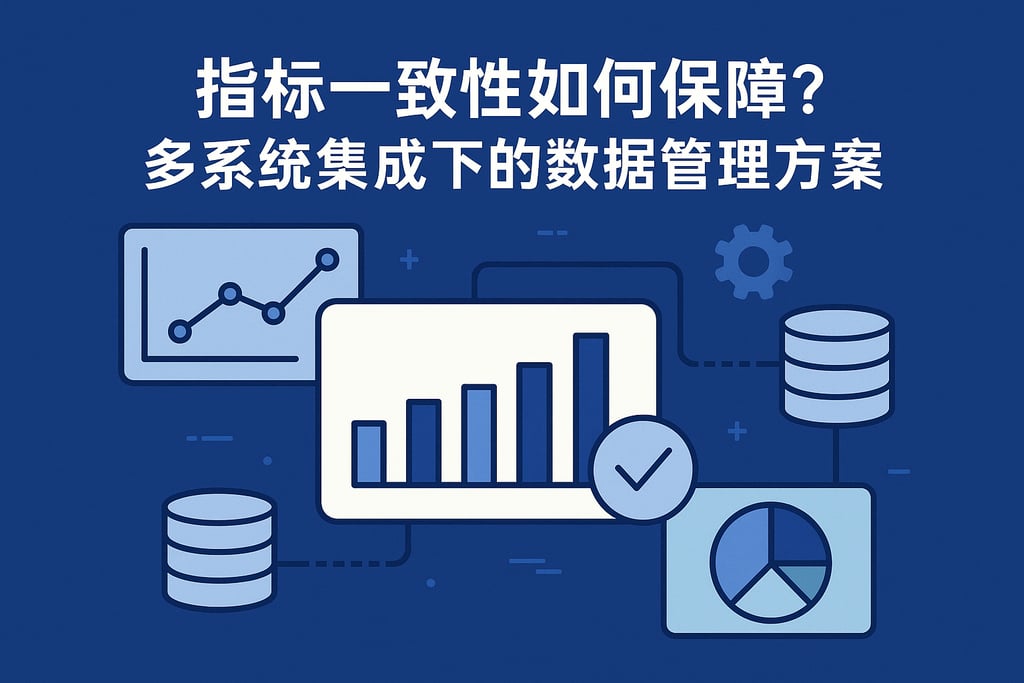 指标一致性如何保障？多系统集成下的数据管理方案