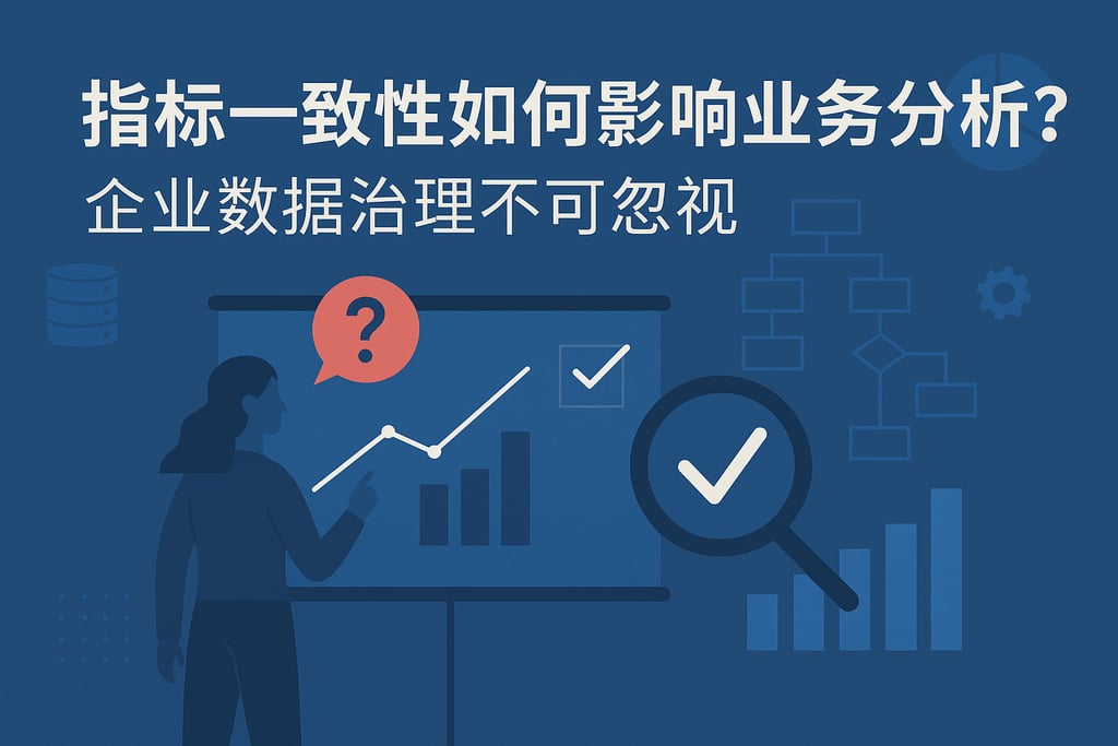 指标一致性如何影响业务分析？企业数据治理不可忽视