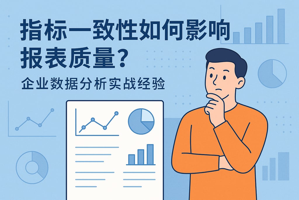 指标一致性如何影响报表质量？企业数据分析实战经验