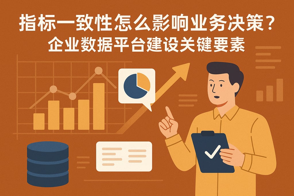 指标一致性怎么影响业务决策？企业数据平台建设关键要素