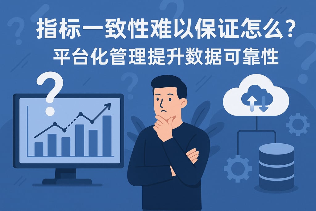 指标一致性难以保证怎么办？平台化管理提升数据可靠性