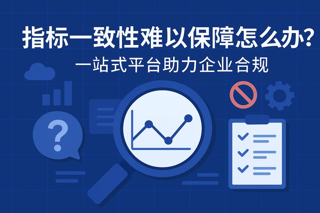 指标一致性难以保障怎么办？一站式平台助力企业合规