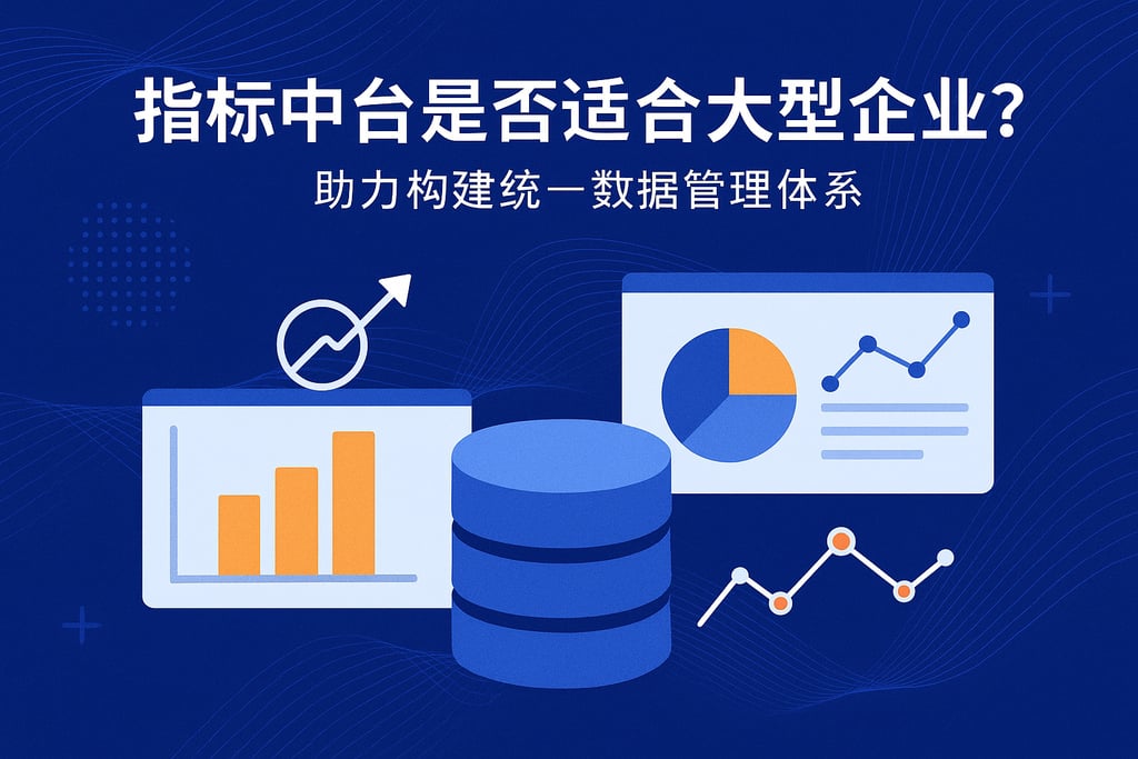指标中台是否适合大型企业？助力构建统一数据管理体系