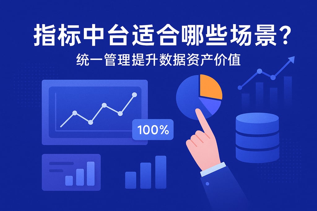 指标中台适合哪些场景？统一管理提升数据资产价值