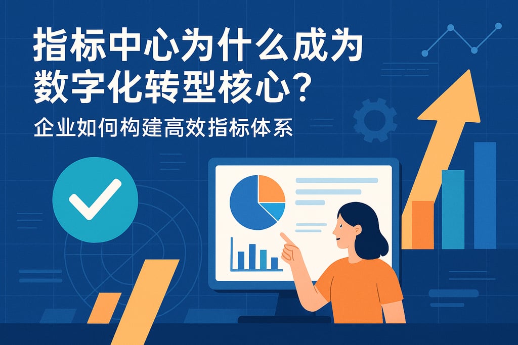 指标中心为什么成为数字化转型核心？企业如何构建高效指标体系