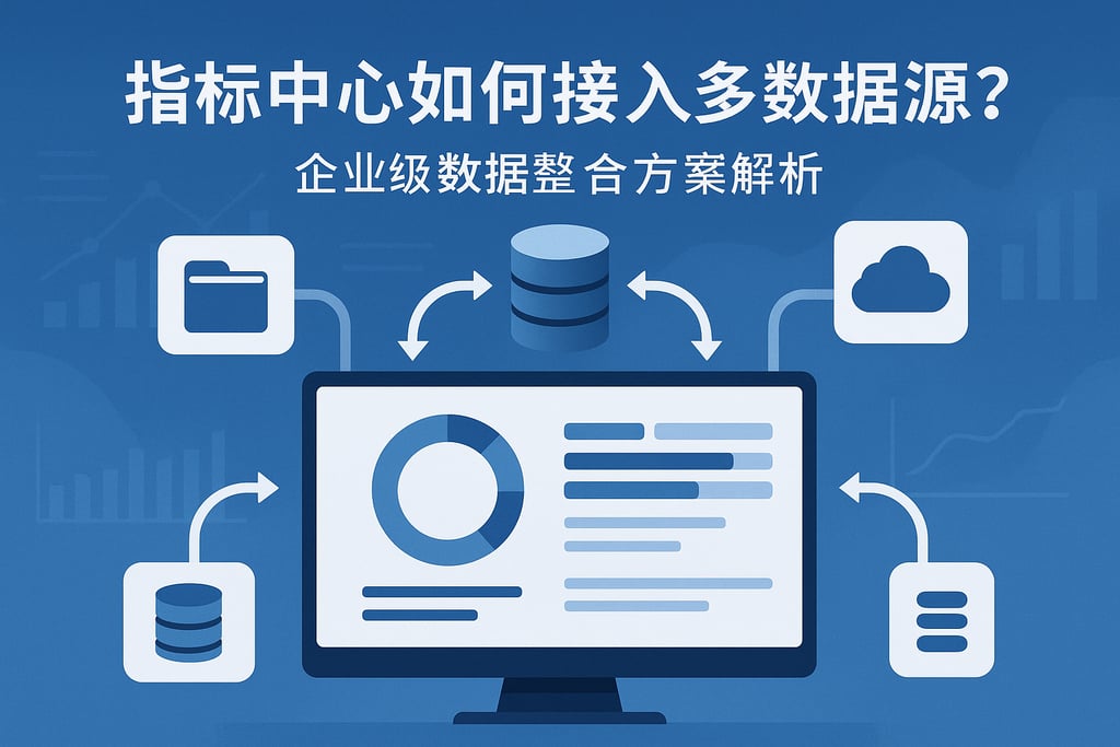 指标中心如何接入多数据源？企业级数据整合方案解析