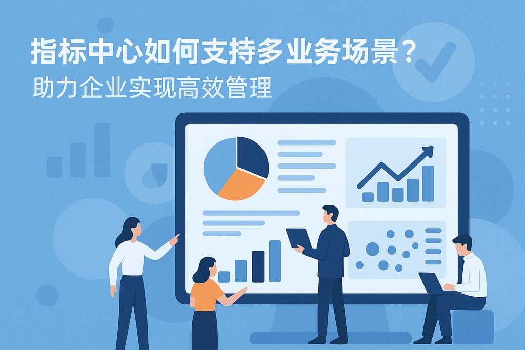 指标中心如何支持多业务场景？助力企业实现高效管理